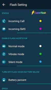Color Flashlight on Call pro screenshot 2