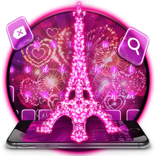 Paris Eiffel Tower Keyboard 10001002