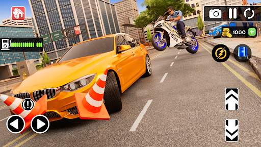 Police Motorbike Simulator 3D screenshot 2