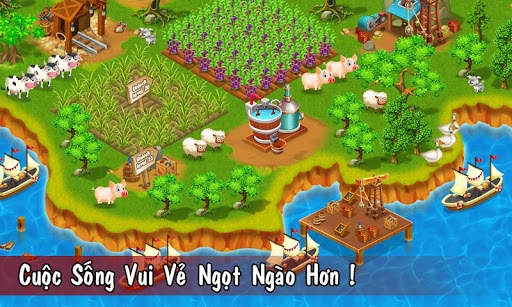 Nong trai vui ve screenshot 4