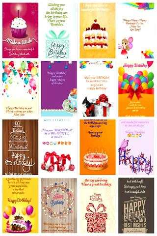 Free birthday Cards screenshot 2