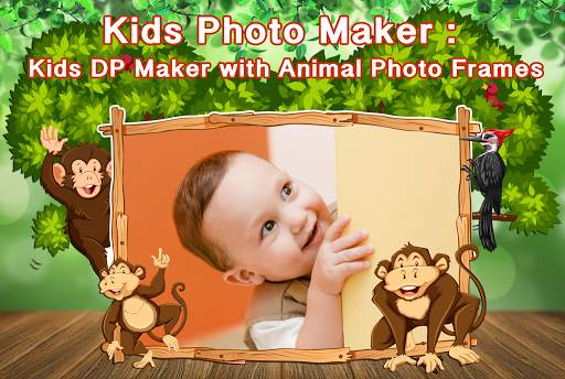 Kids Photo Editor : Cool Photo Frames & Stickers screenshot 1