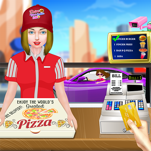 Drive Thru Cashier: Fast Food Shop icon