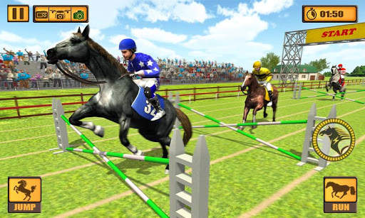 Horse Riding Rival: Multiplayer Derby Racing screenshot 3