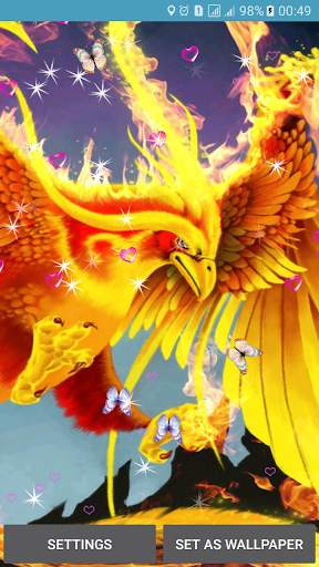 Phoenix Live Wallpaper screenshot 6