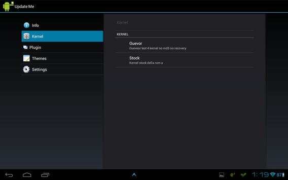 Update me Smartphone screenshot 2