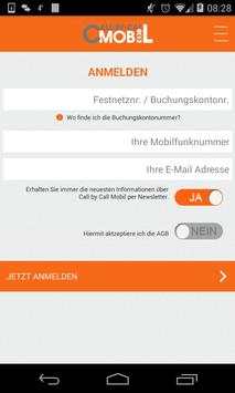 Call by Call Mobil screenshot 1