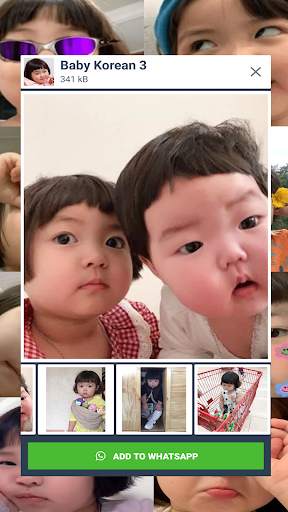Cute Baby Stickers - WASticker screenshot 5