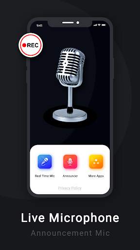 Live Microphone - Mic Announcement screenshot 1