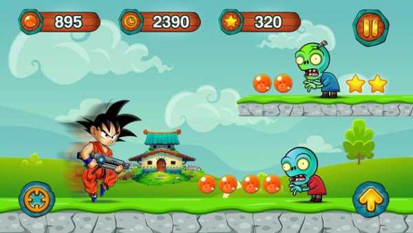 Clash Goku Zombie screenshot 4