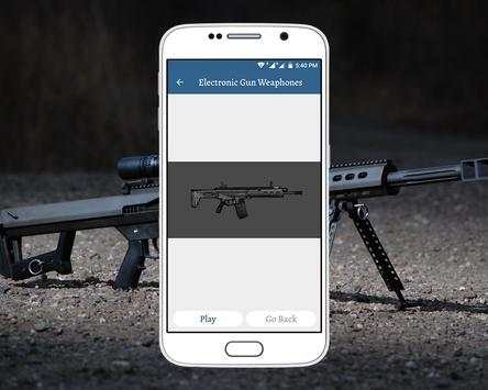 Electronic Gun Weaphones screenshot 3
