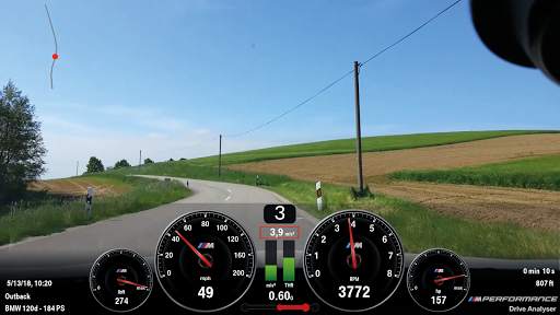 M Performance Drive Analyser screenshot 2