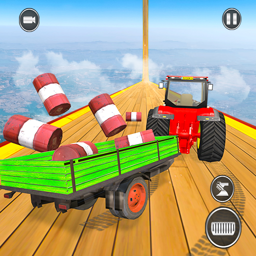 Mega Ramp Tractor Stunt Racing icon