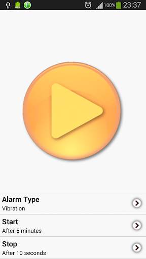 Don't touch my phone - Alarm screenshot 1