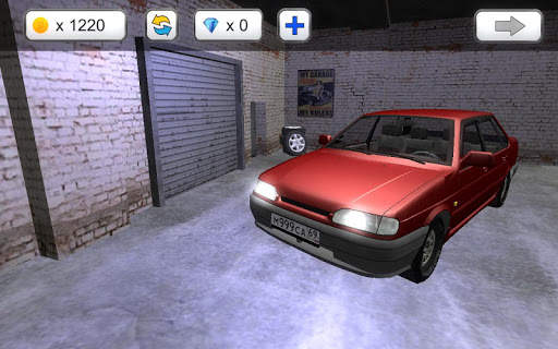 Driver 3D: Lada Samara 2115 simulator screenshot 8
