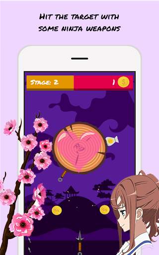 Melempar Senjata Ninja screenshot 4