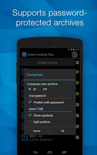 B1 Archiver zip rar unzip screenshot 3