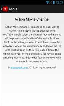 Action Movie Channel screenshot 4