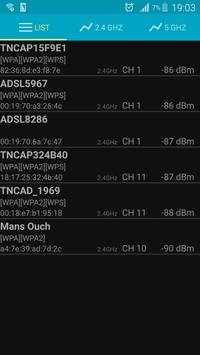 WiFi Analyzer lite screenshot 1