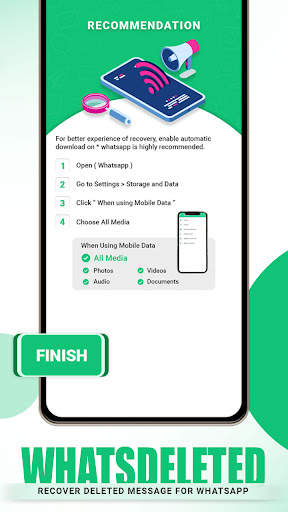 WhatsDeleted  Recover Deleted Message for WhatsApp screenshot 1