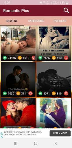 Romantic Pics | Love Pics 💕💋 screenshot 3