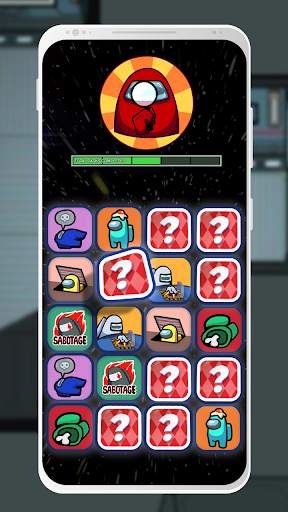 Match Cards Game for Among Us screenshot 4