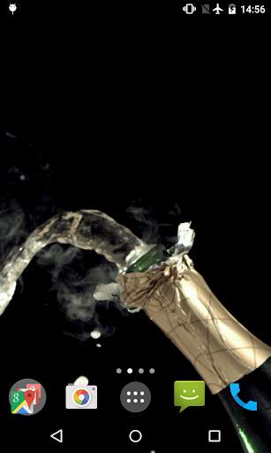 Champagne Video Live Wallpaper screenshot 4