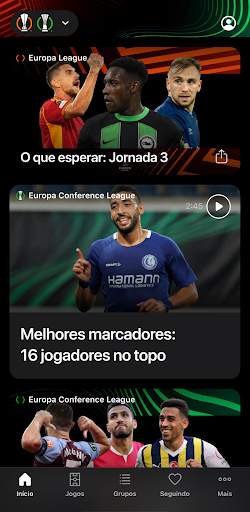 UEFA Europa League Oficial screenshot 1
