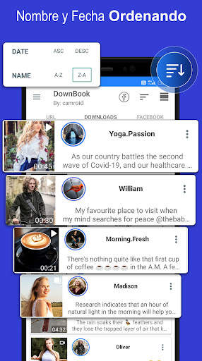 DownBook: Descargador de videos para Facebook screenshot 7