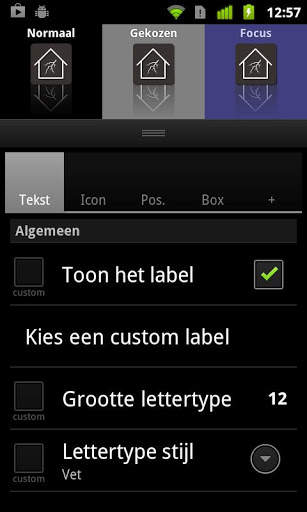 Lightning Launcher  Nederlands 1 تصوير الشاشة