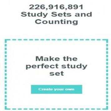 Study with Quizlet screenshot 1