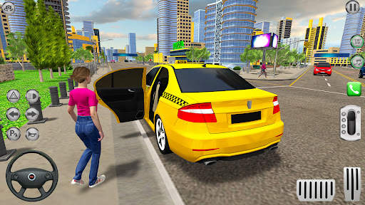 Games 2023 - Taxi Driving 3D screenshot 2