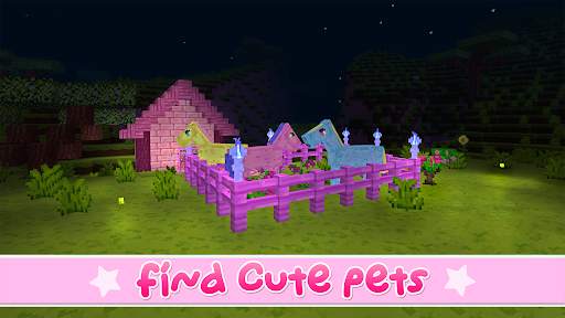 Kawaii World - Craft and Build screenshot 1