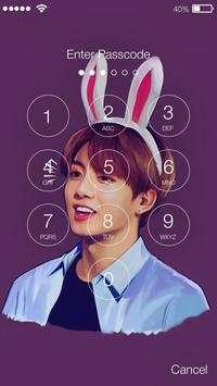 BTS  Pin App Lock Security screenshot 2