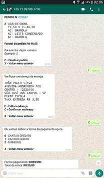 Bot WhatsApp e Facebook auto atendimento delivery screenshot 11