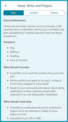 Musculoskeletal (MSK) Self-Care screenshot 1
