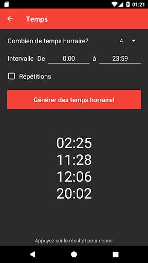 Randomizer  Générateur de choix aléatoire screenshot 5