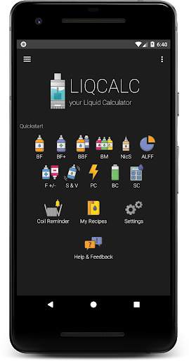 LiqCalc - Liquid Calculator screenshot 1