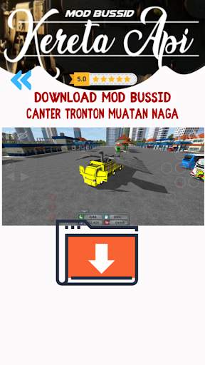Mod Bussid Kereta Api screenshot 4