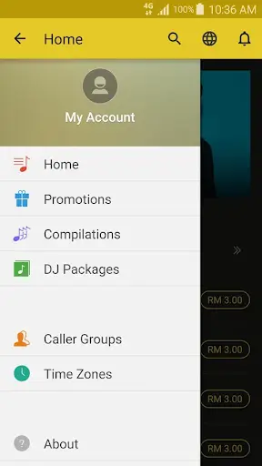 CallerTunes screenshot 2