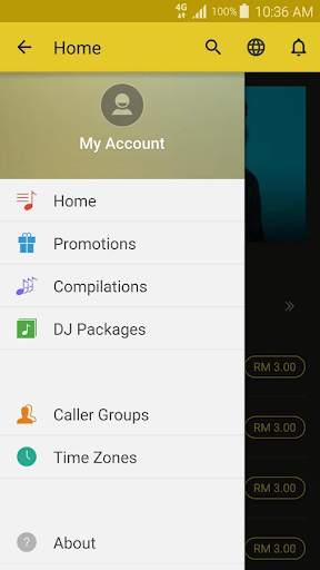 CallerTunes screenshot 2