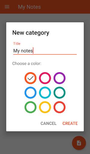 My Notes screenshot 2