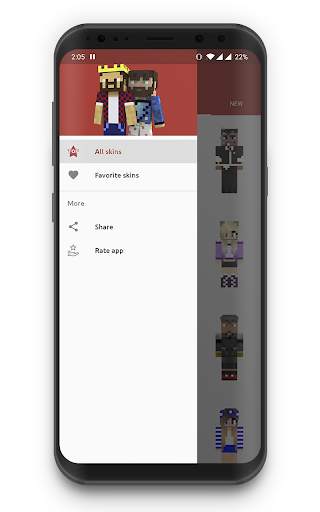 Top Youtubers Skins screenshot 5