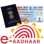 e-Aadhaar,Passport, PAN Card 1.1