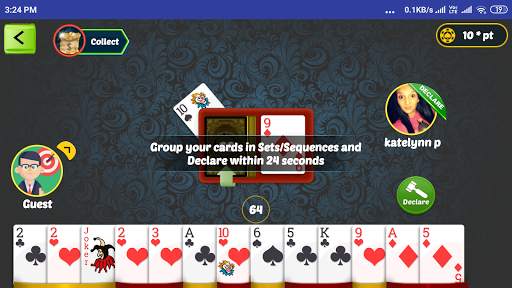 Rummy Desi card game screenshot 5