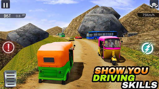 Modern Tuk Tuk Auto Rickshaw: Offroad Driving 2020 screenshot 1