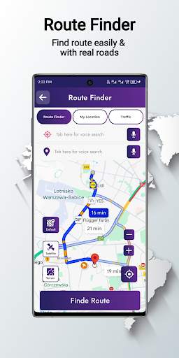 GPS Navigation, Road Maps screenshot 1