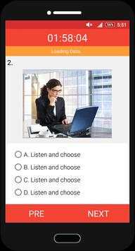 Exame - Toeic test स्क्रीनशॉट 4