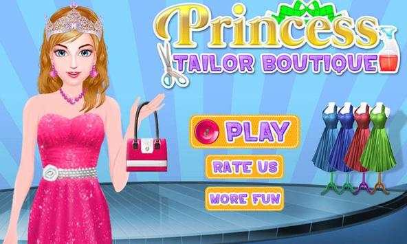 Princess Tailor Boutique : Clothes factory game screenshot 1