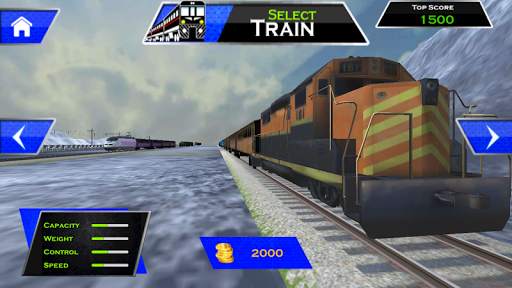 Fast Train Drive 3D screenshot 2